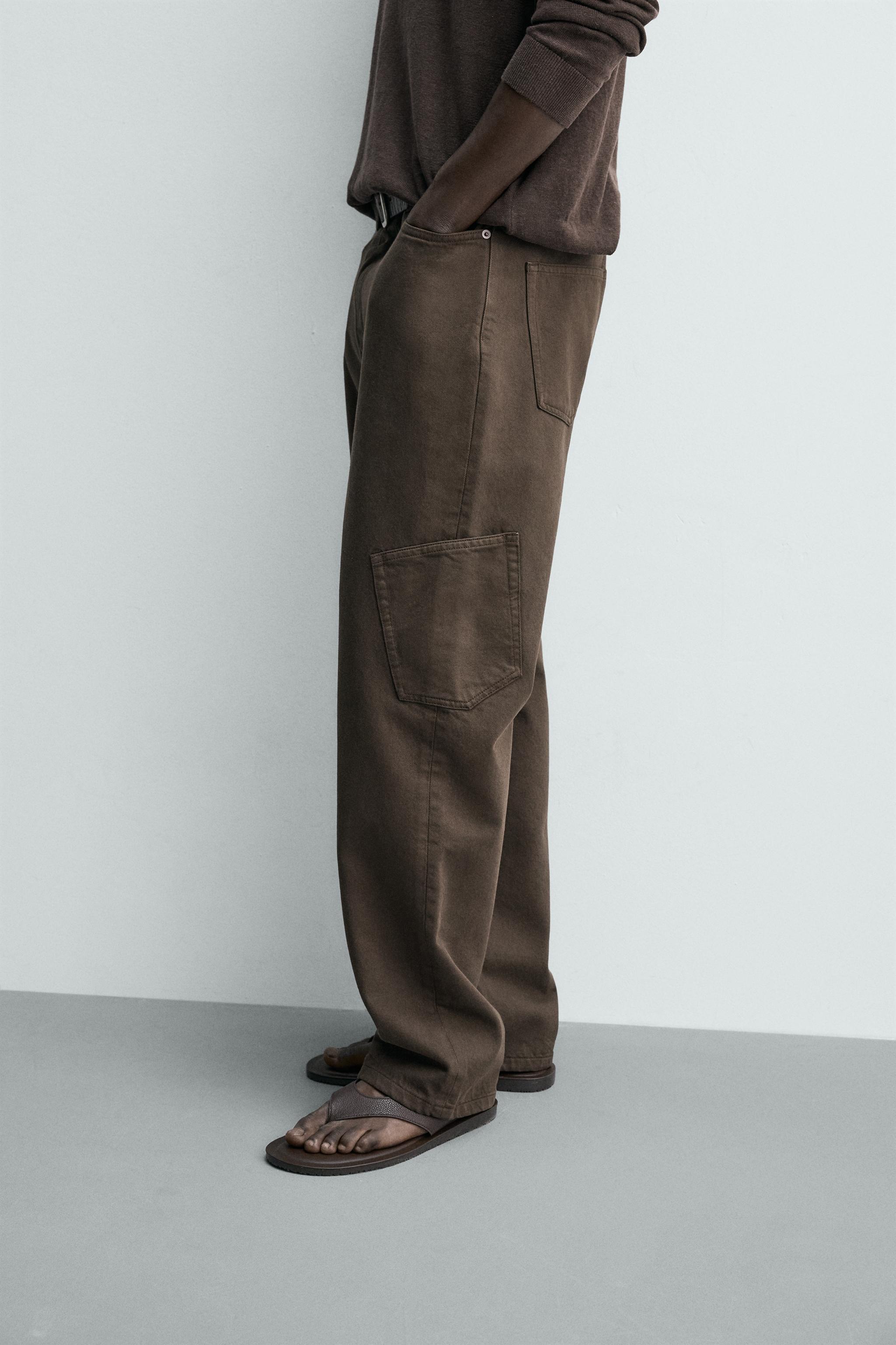 STRAIGHT FIT CARGO PANTS